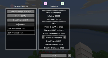 Settings Page 1