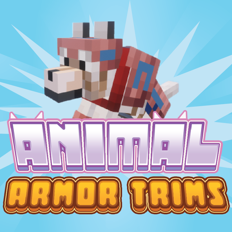 Animal Armor Trims - Horse & Wolf