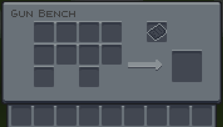 Scorched Guns 2 Gun Bench