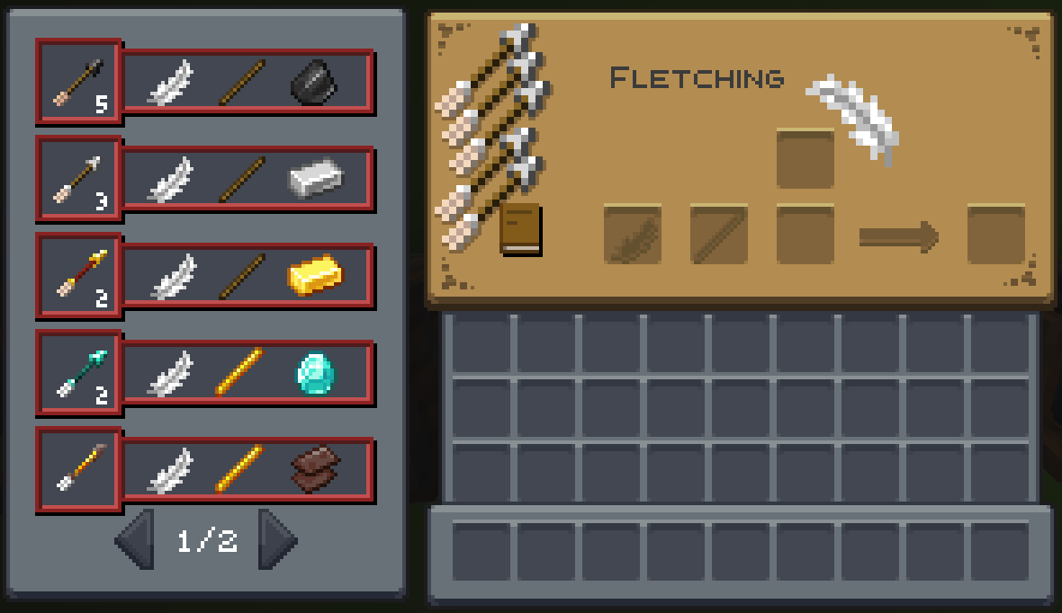 Fabulous Fletching Fletching Table + Book