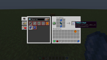 Tardis Shell crafting recipe
