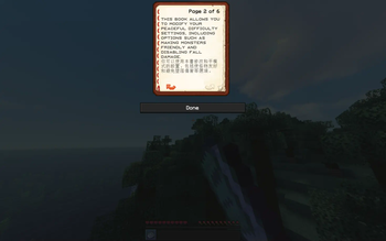 Customisable Peaceful Difficulty 可自訂和平模式