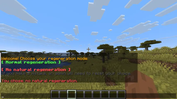 no regeneration