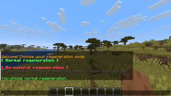 natural regeneration