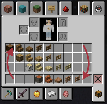 Rotate around your Inventory