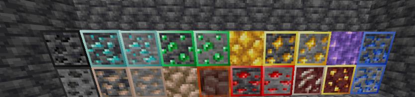 CUSTOM GLOWING ORES