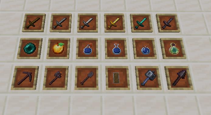 ITEMS TEXTURE