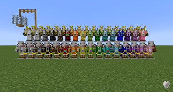 Unique armors and colors