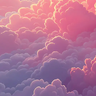 Cotton Candy Clouds at Dawn