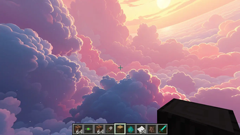Cotton Candy Clouds at Dawn