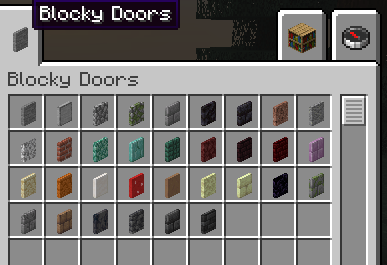 Doors inventory tab