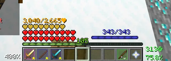 SkyblockTweaks and other mods custom health/mana bar work again