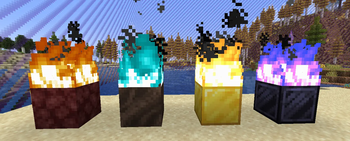 4 Different fires