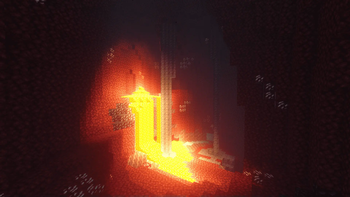 Nether Lavafall