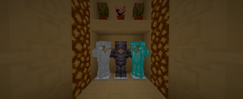 Armory — warm indoor lighting