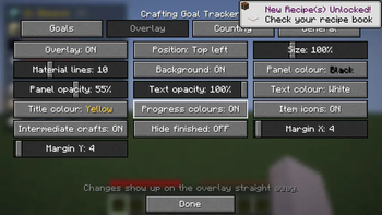 settings