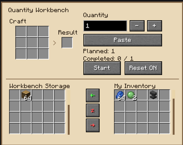 Quanitity Workbench