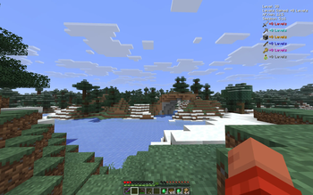 Live stats while you are getting xp