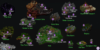 A special warp menu!