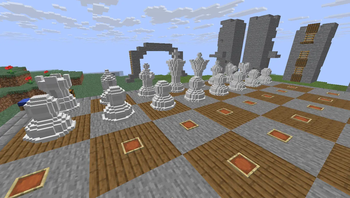 white pieces