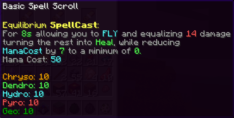 Equilibrium Spell
