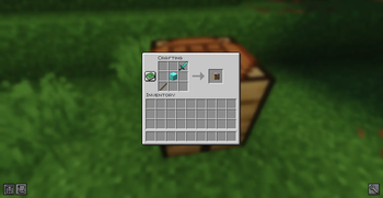 A custom recipe with the knowledge book
