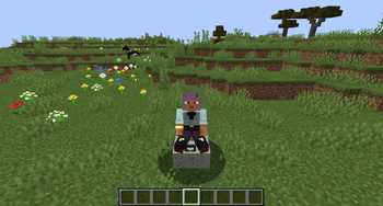 Rideable minecart
