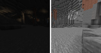 Full brightness in caves – see everything clearly