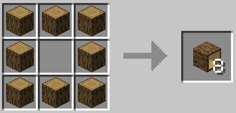 Hollow Logs Craftings