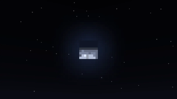 Equatorial first quarter moon