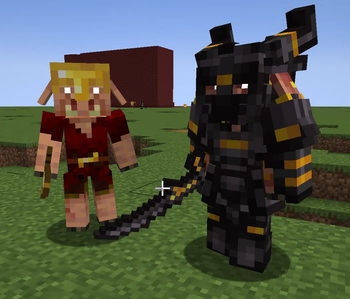 Piglin & Black Gold Piglin