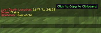 Death Message