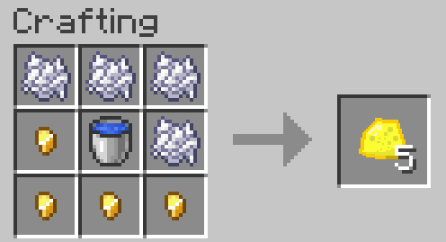 Gold Gel Crafting Recipe