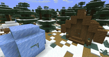 Snowy Taiga Village