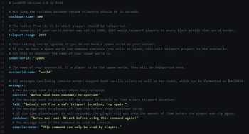 The LushRTP Config File