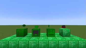 All the items and blocks