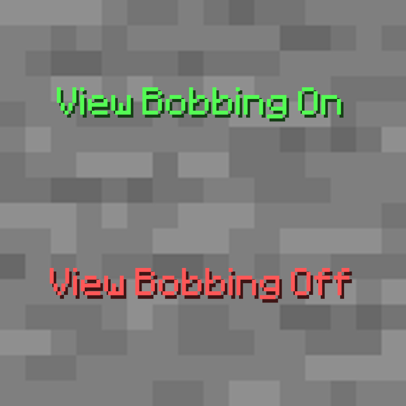 View Bobbing Keybind