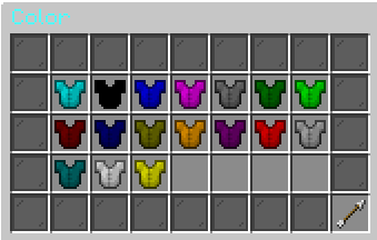 Leather Armor Color Gui