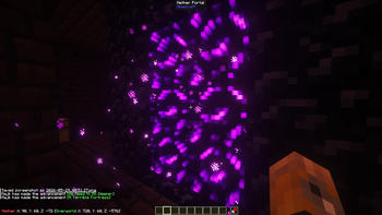 Coordinates after teleportation