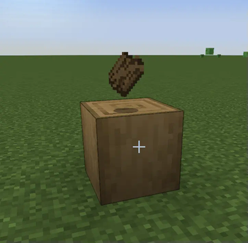 Bark from Log