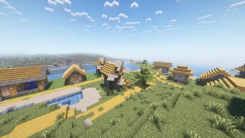 Windmill village