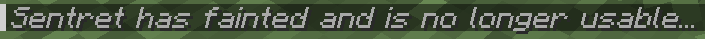 One possible death message