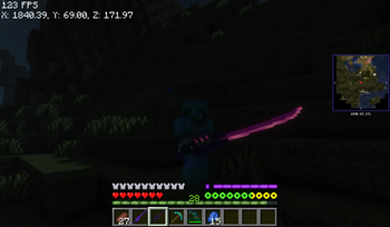 Voidblade (Kinda dark to show it glows)