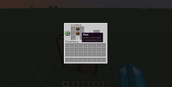 dirt sword crafting recipe