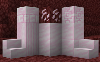 Nether Quartz related blocks