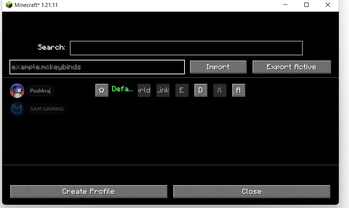 KeyProfiles Screenshot 1
