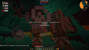 player revive activated because there was no totem