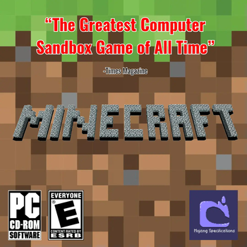 Minecraft CD-ROM Cover
