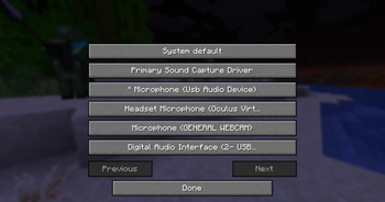Mic Selector