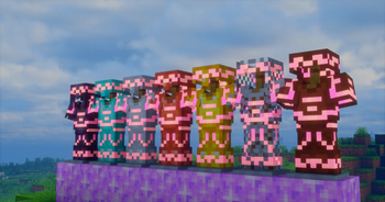 All armor trimmed